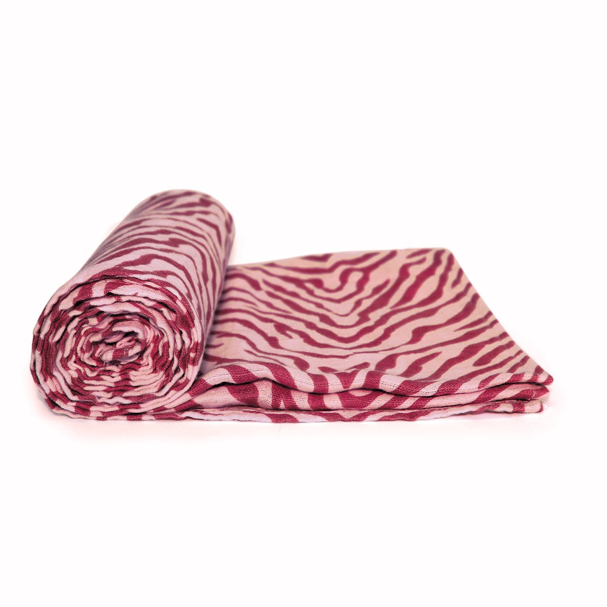 Tommy Lise Baby Swaddle Marsala Tiger 120X120Cm Tommy Lise Yallatoys