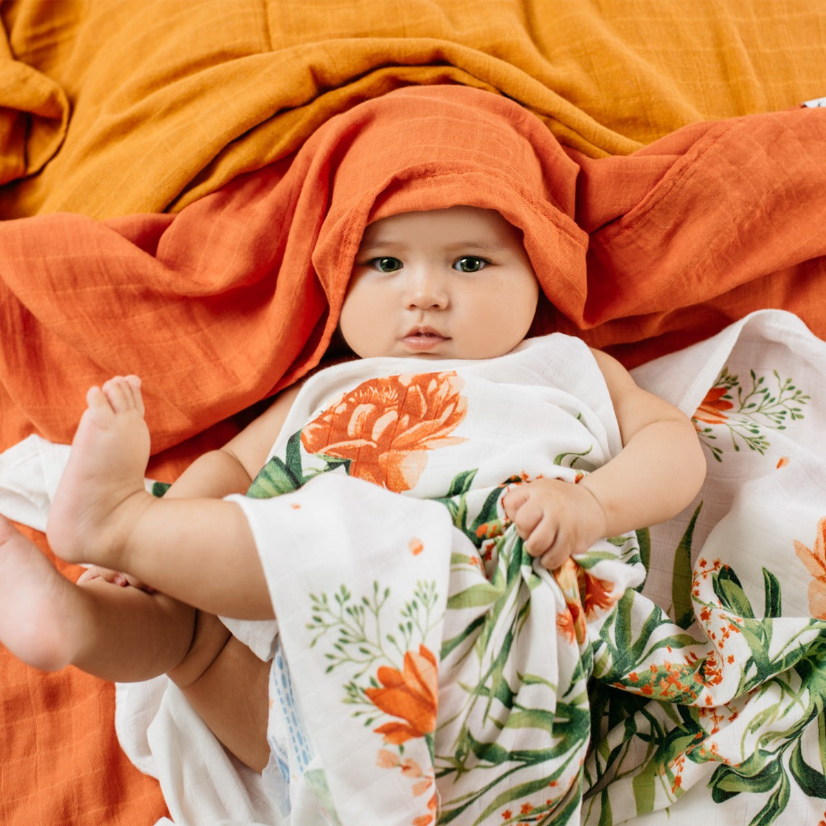 Tommy Lise Baby Swaddle Scarlet Dreams Set 90X90 Cm Tommy Lise Yallatoys
