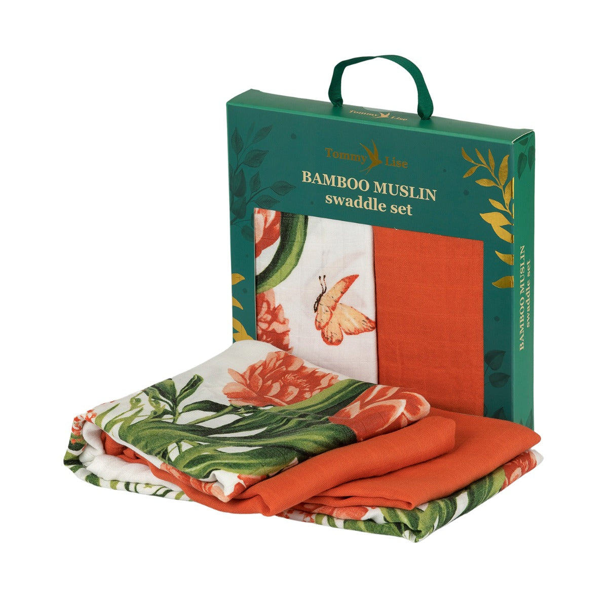 Tommy Lise Baby Swaddle Scarlet Dreams Set 90X90 Cm Tommy Lise Yallatoys
