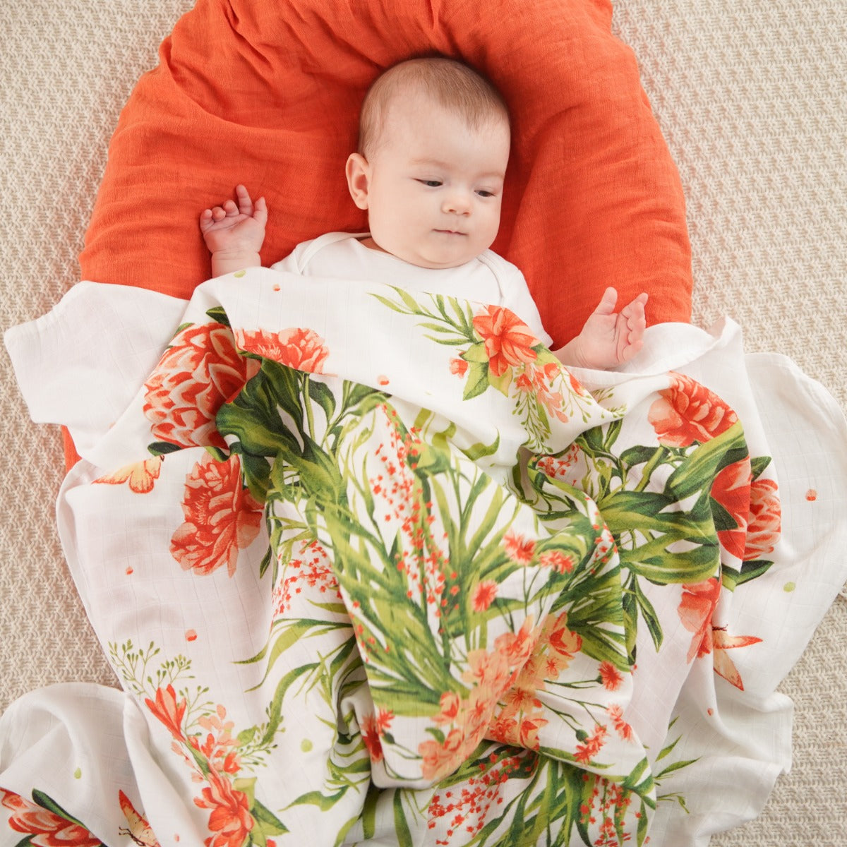 Tommy Lise Baby Swaddle Scarlet Dreams Set 90X90 Cm Tommy Lise Yallatoys