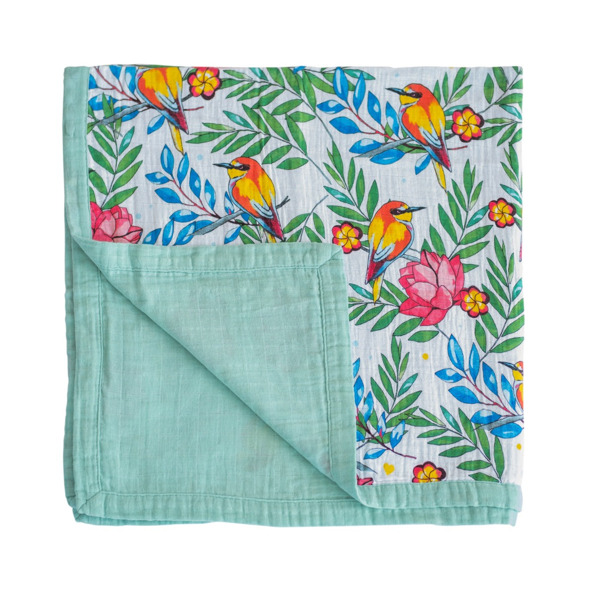 Tommy Lise Baby Blanket Blooming Day 106X106 Cm Tommy Lise Yallatoys