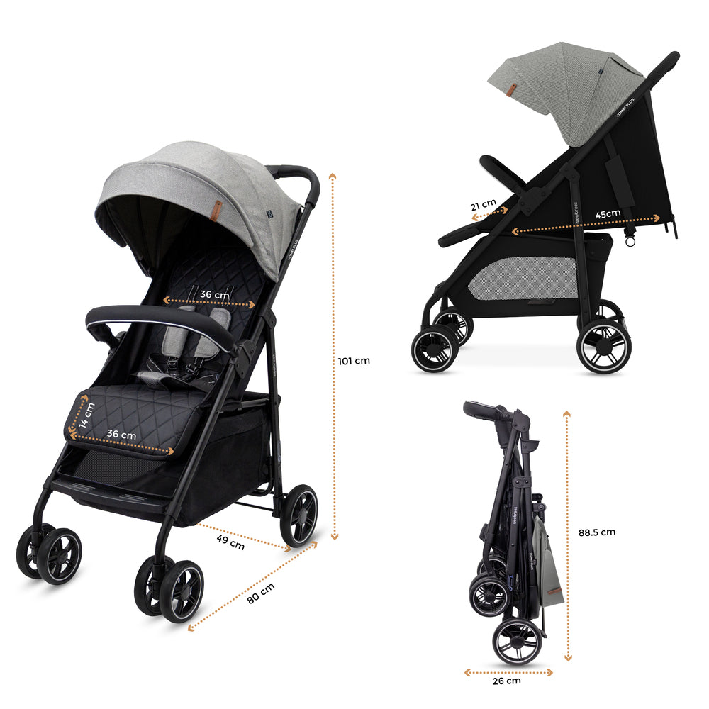 Neobreez VOMX1 PLUS 2 in 1 Travel System Stroller Neobreez Yallatoys