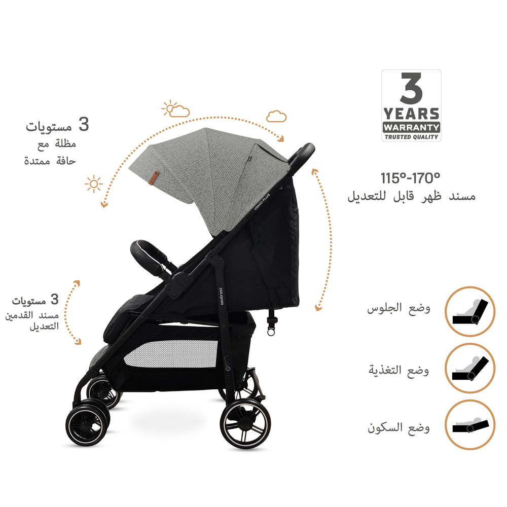 Neobreez VOMX1 PLUS 2 in 1 Travel System Stroller Neobreez Yallatoys