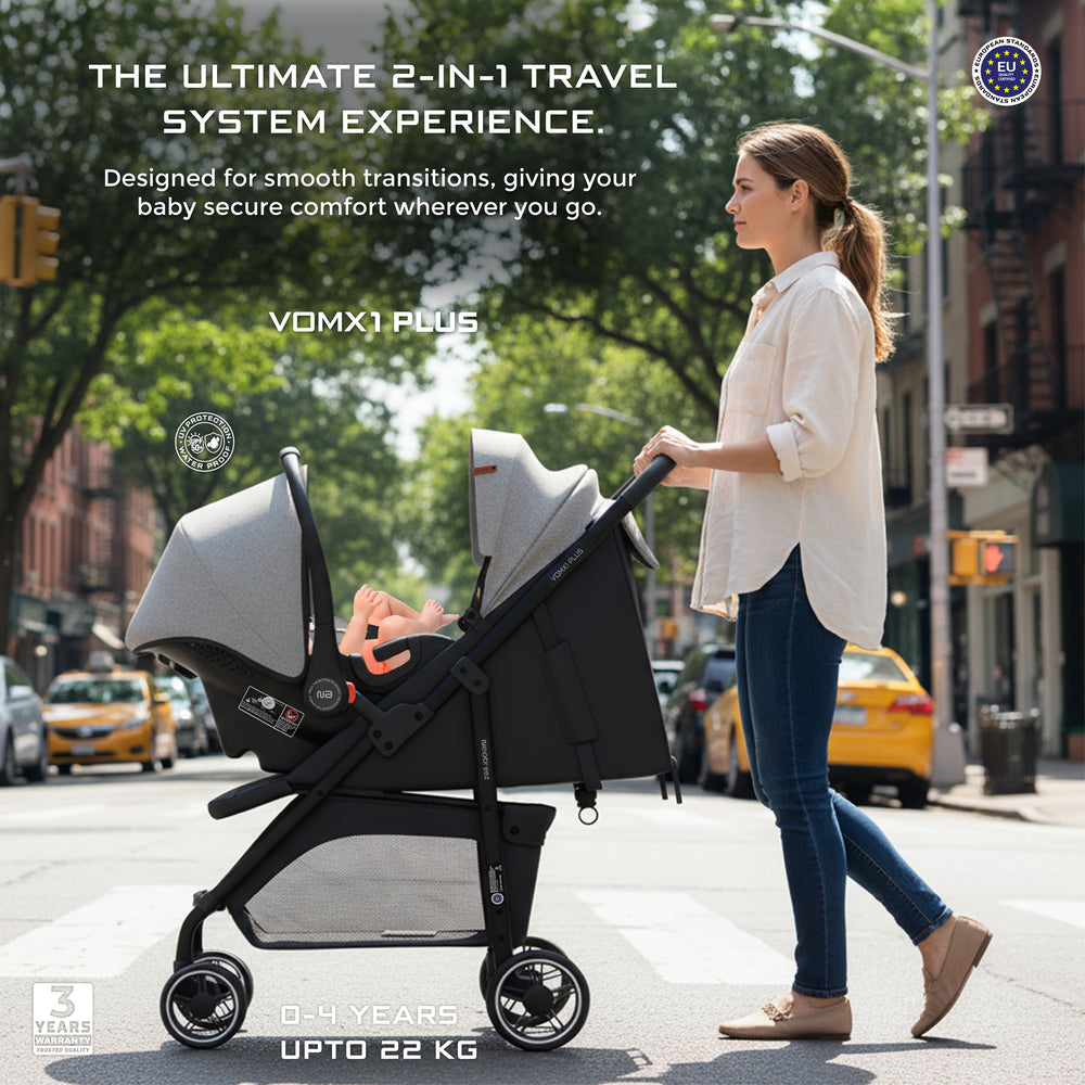 Neobreez VOMX1 PLUS 2 in 1 Travel System Stroller Neobreez Yallatoys