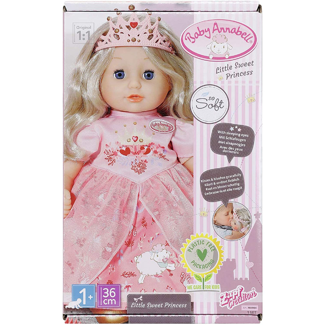 Buy Baby Annabell Little Sweet Princess 36cm | Yallatoys.com