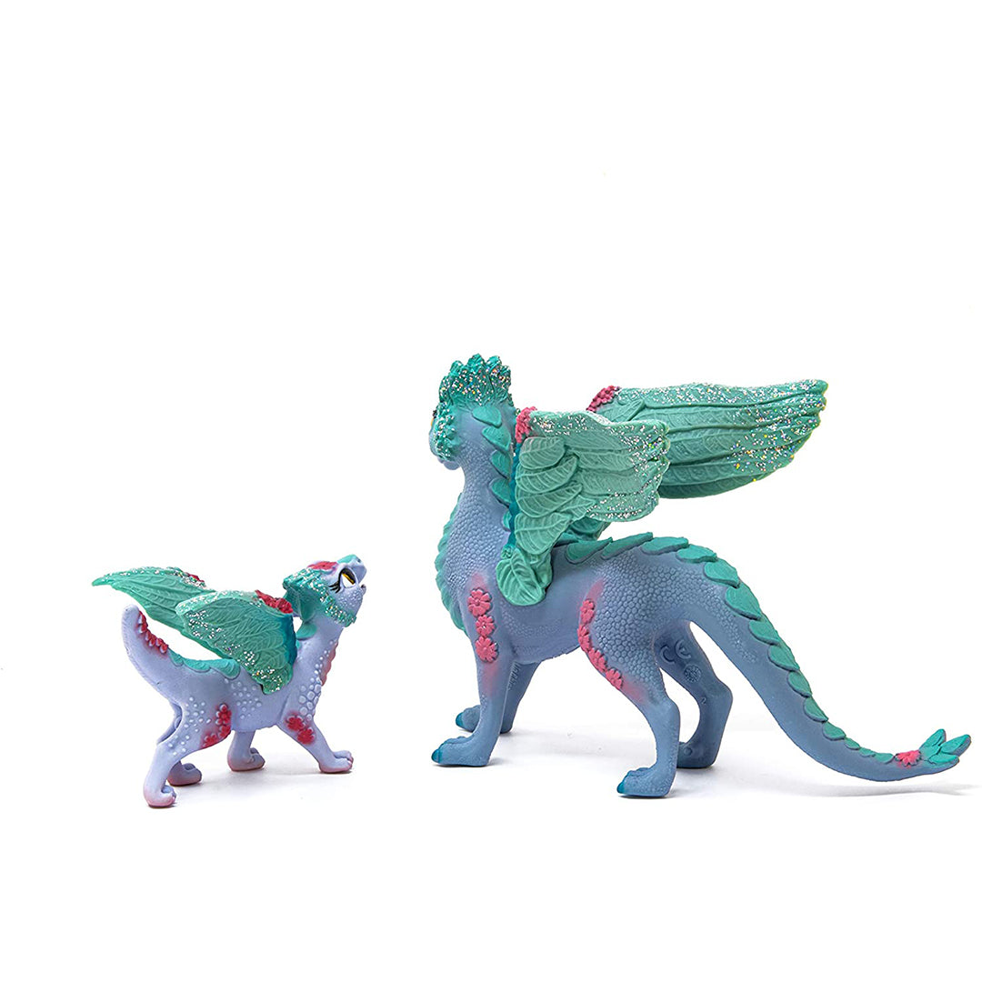 Buy Schleich Flower Dragon And Child | Yallatoys.com