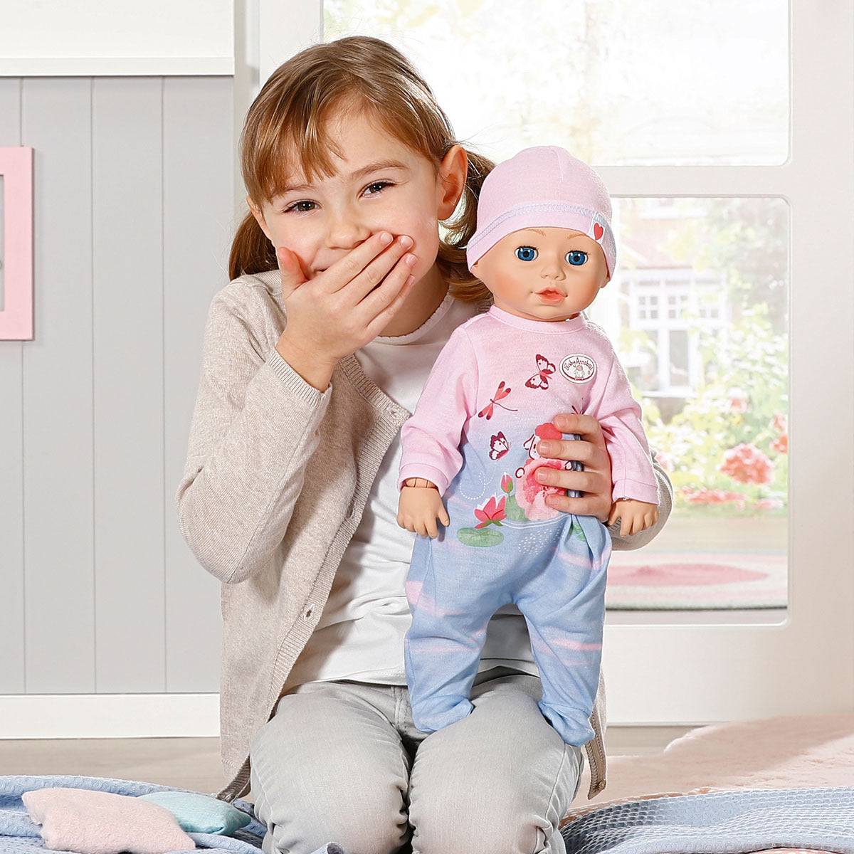 Buy Baby Annabell Lilly Learns To Walk 43cm Baby Doll | Yallatoys.com