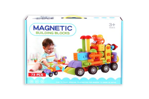 Buy Magnetic Building Blocks 73Pcs | Yallatoys.com