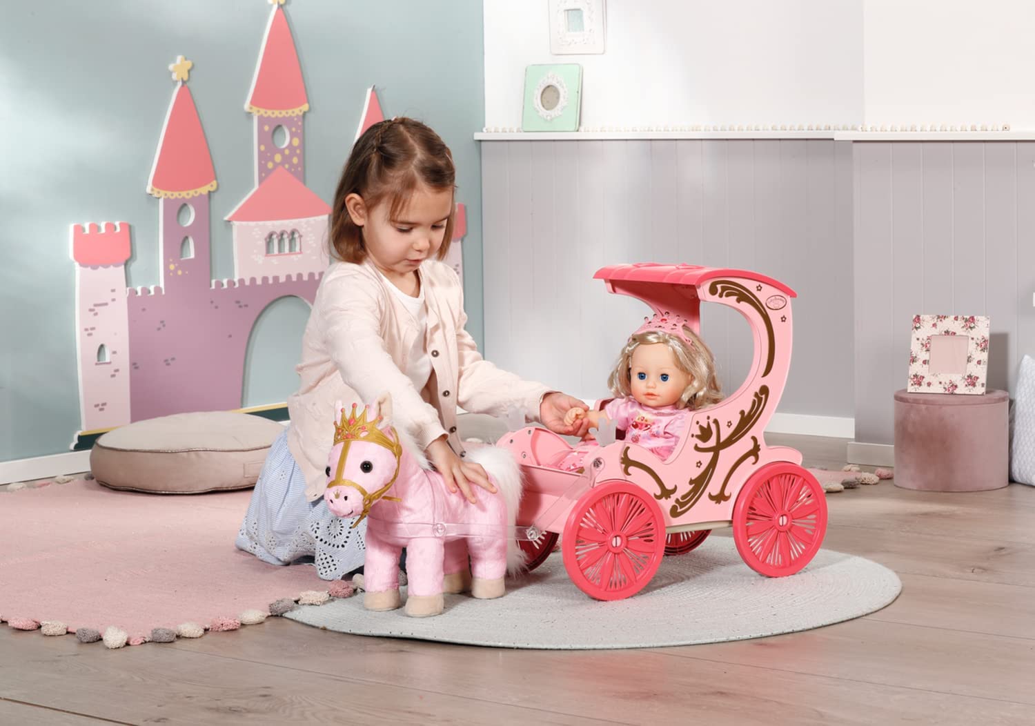 Buy Baby Annabell Little Sweet Carriage & Pony Without Doll | Yallatoys.com