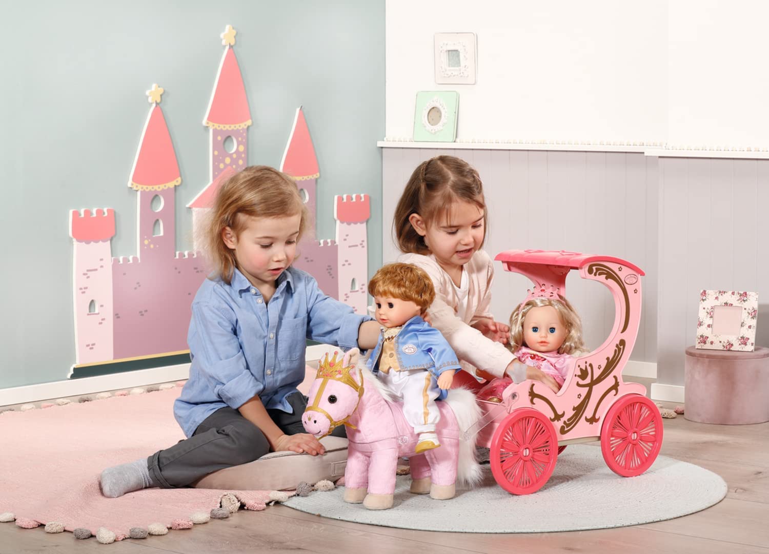 Buy Baby Annabell Little Sweet Carriage & Pony Without Doll | Yallatoys.com