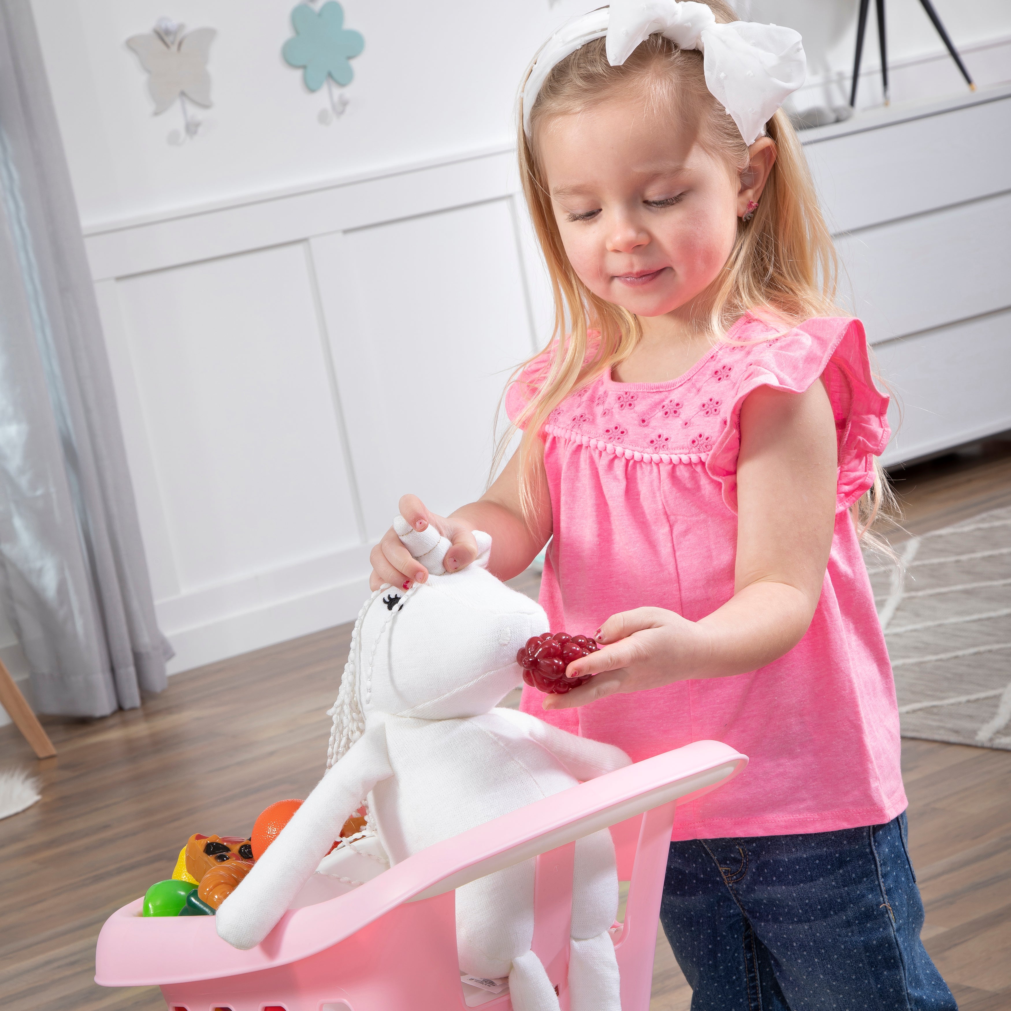 Buy Step2 Lil Helpers Shopping Cart Pink | Yallatoys.com