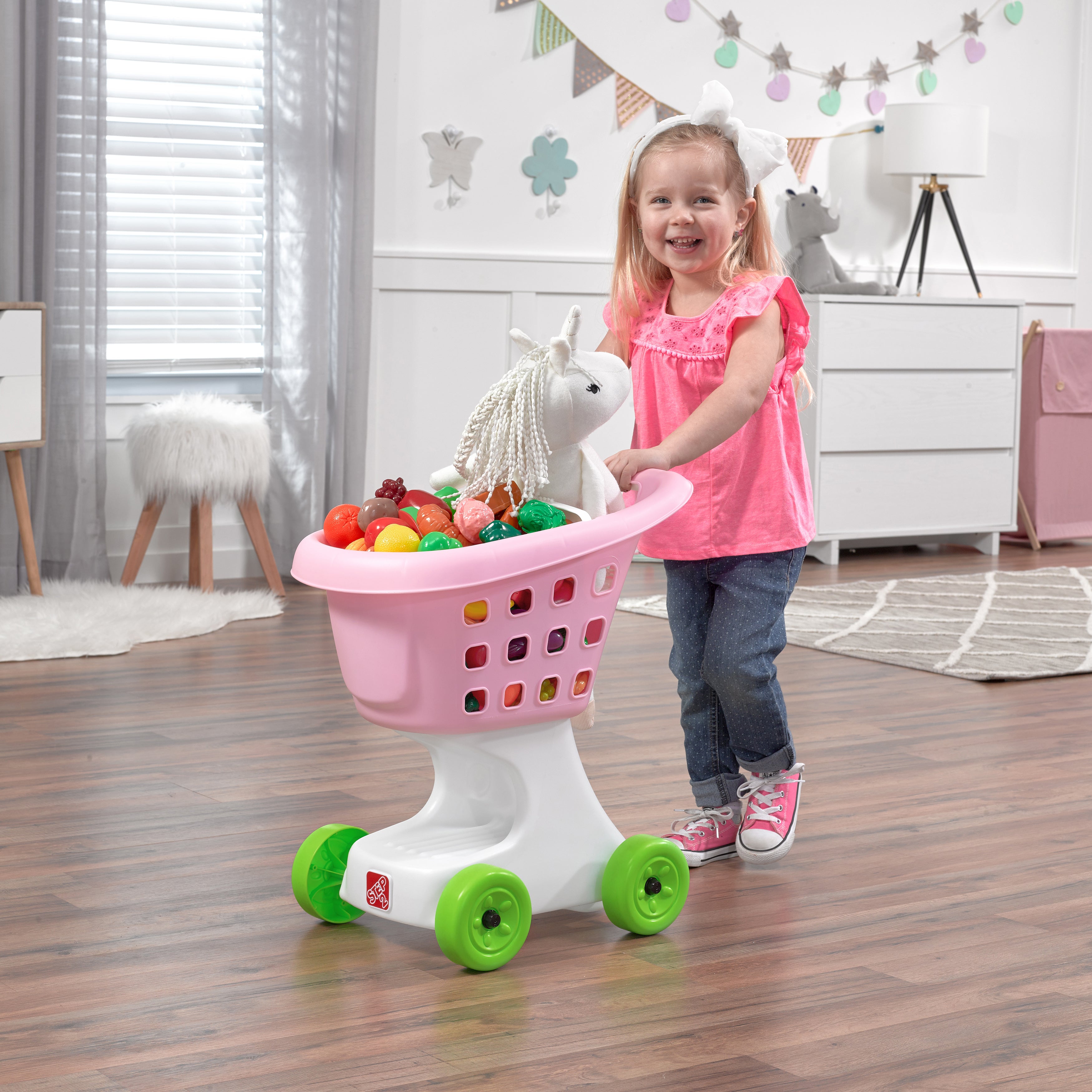 Buy Step2 Lil Helpers Shopping Cart Pink | Yallatoys.com