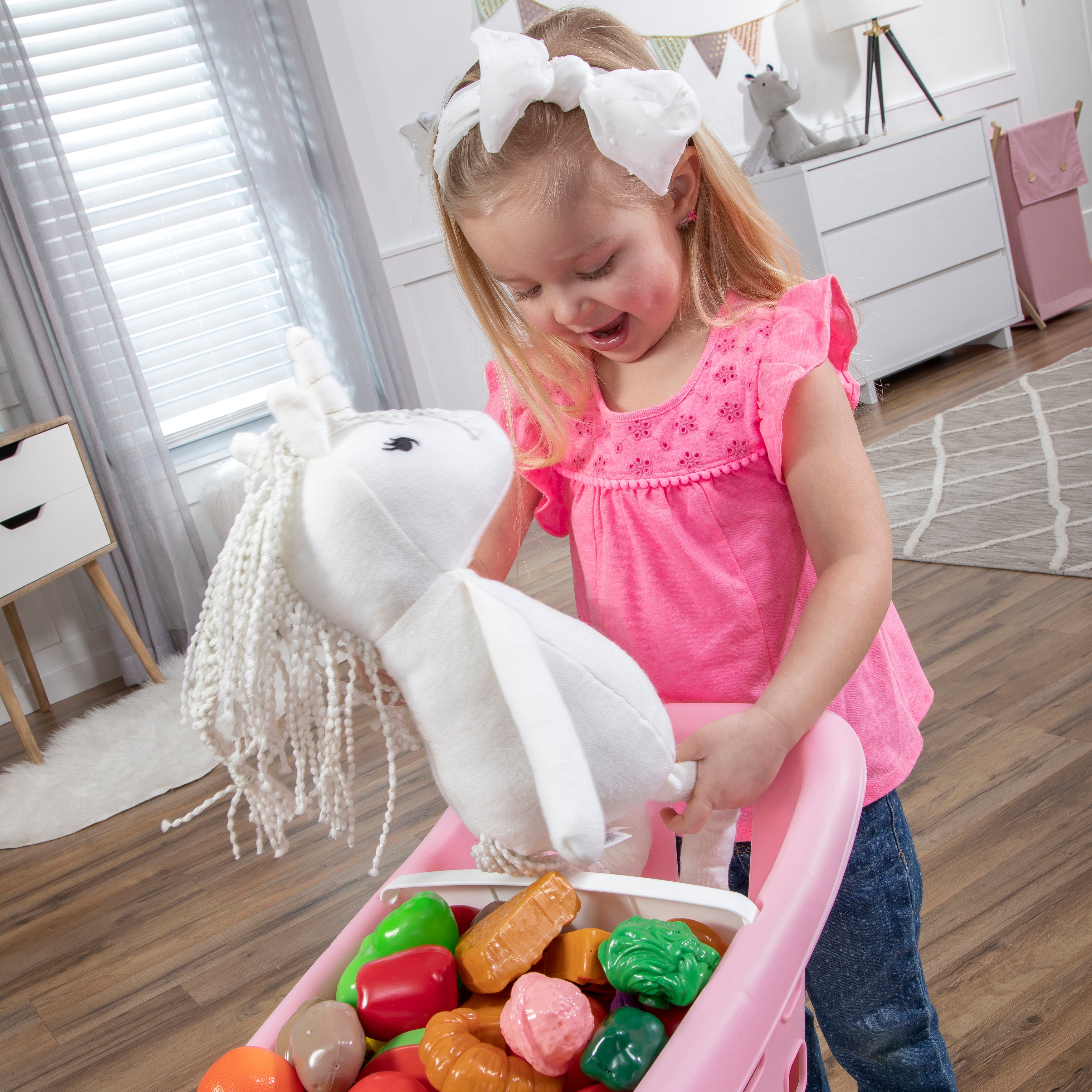 Buy Step2 Lil Helpers Shopping Cart Pink | Yallatoys.com