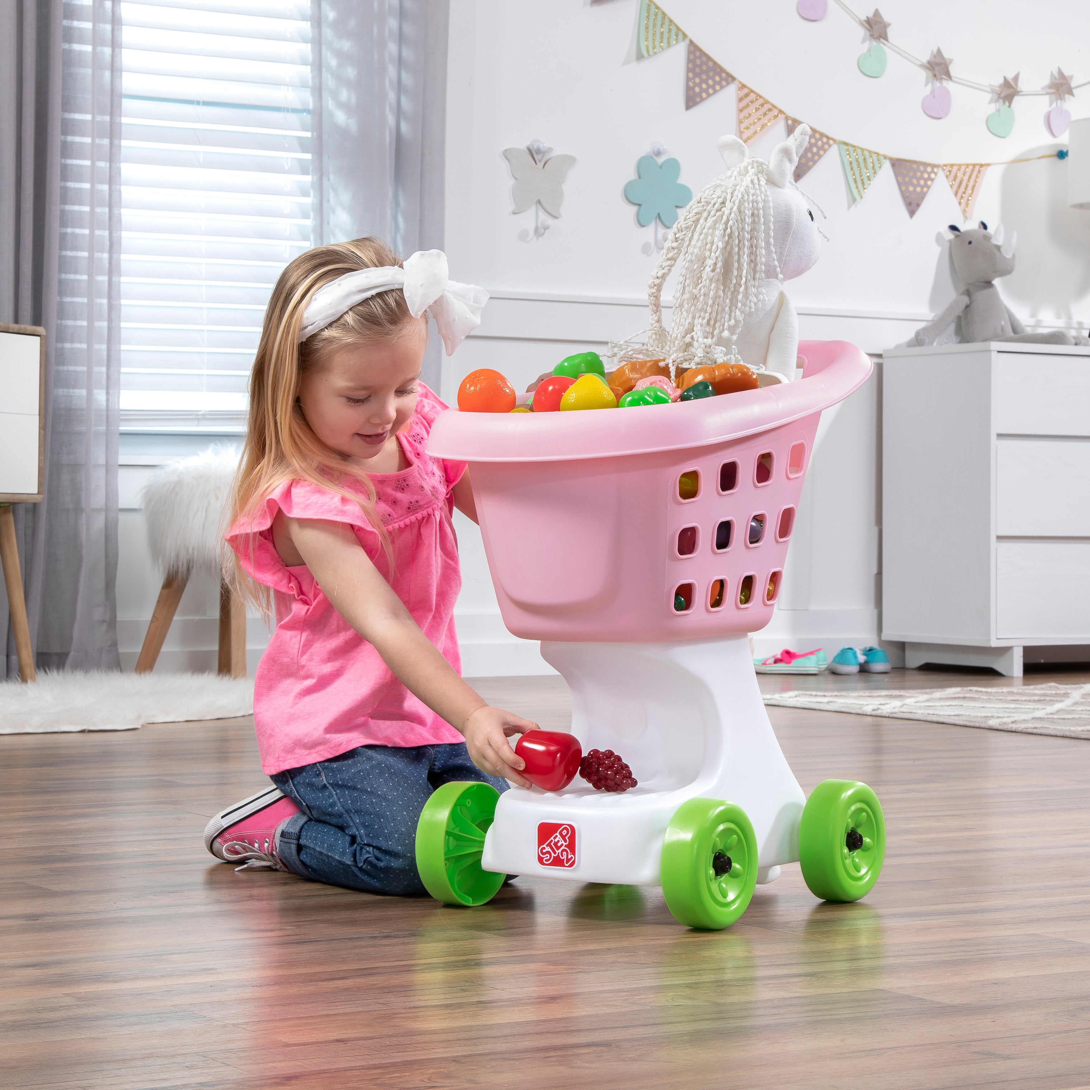 Buy Step2 Lil Helpers Shopping Cart Pink | Yallatoys.com