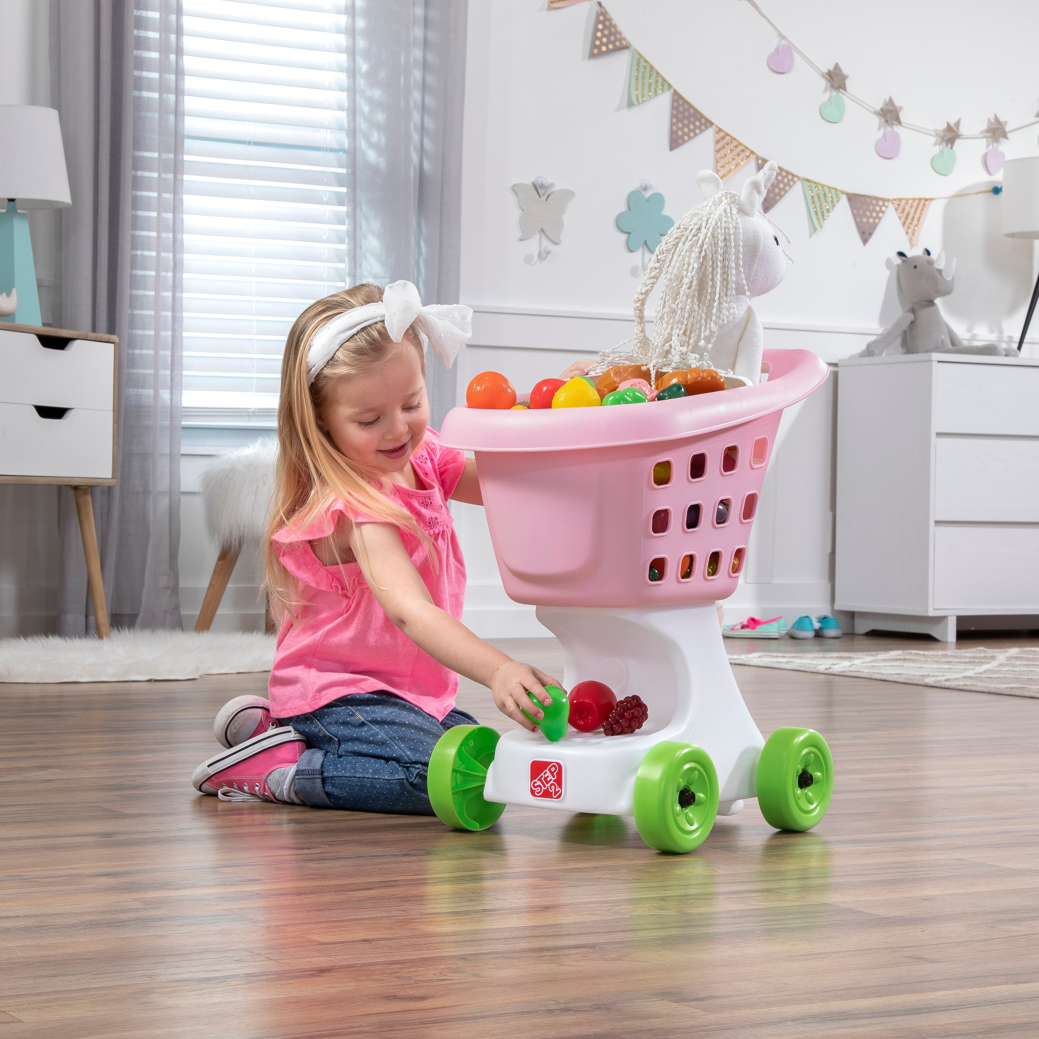 Buy Step2 Lil Helpers Shopping Cart Pink | Yallatoys.com