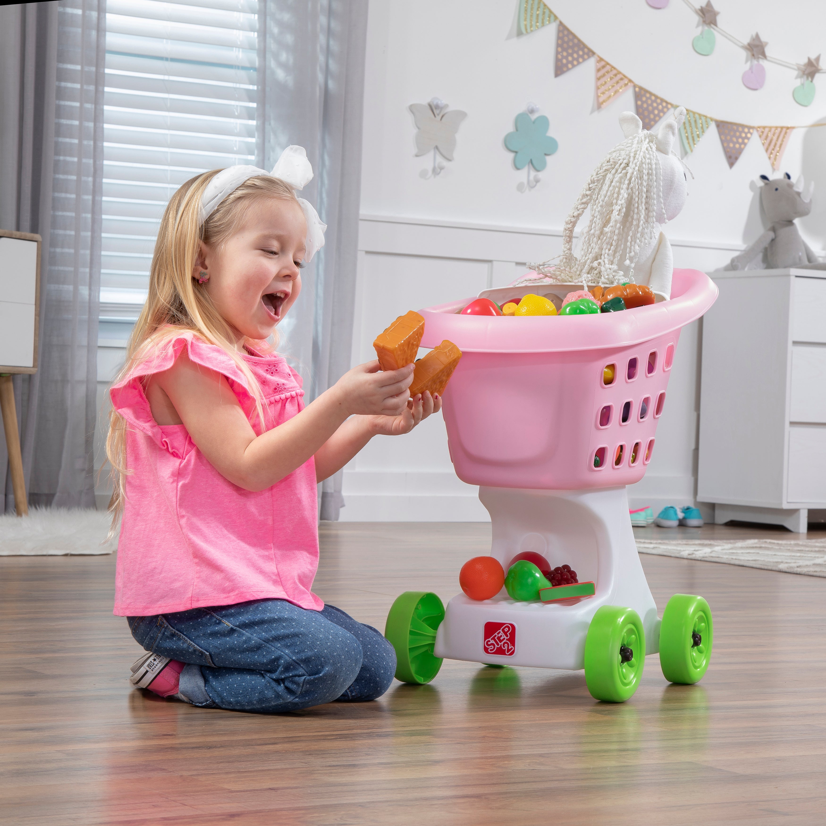 Buy Step2 Lil Helpers Shopping Cart Pink | Yallatoys.com