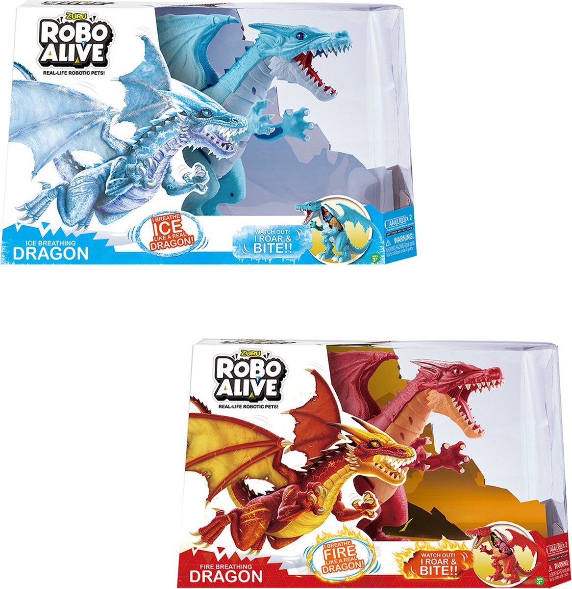 Buy Robo Alive Roboti Series Dragon (Sold Separately Subject to Availability) | Yallatoys.com