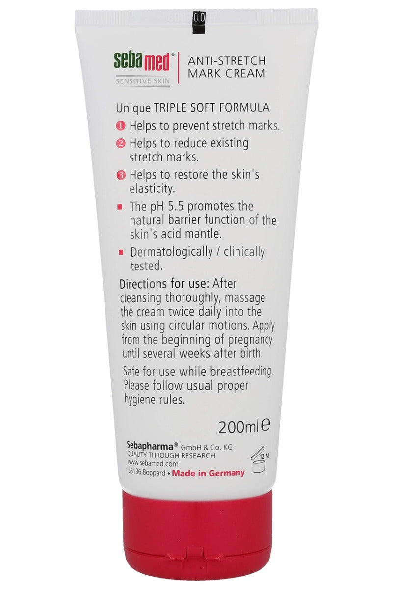 Sebamed Anti Stretch Mark Cream 200ml Sebamed Yallatoys