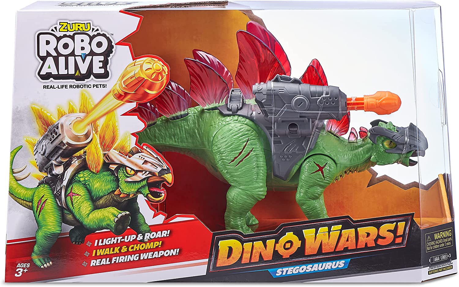 Buy Robo Alive Dino Wars Series 1 Stegasaurus | Yallatoys.com