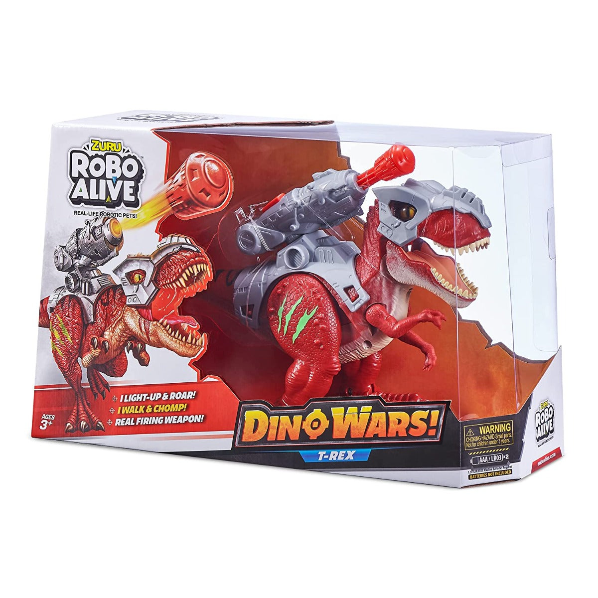 Buy Robo Alive Dino Wars Series 1 T Rex Red | Yallatoys.com