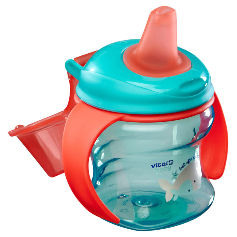 Vital Baby  Hydrate Little Sipper With Removable Handles Pop 190Ml 4 Months+ Vital Baby Yallatoys