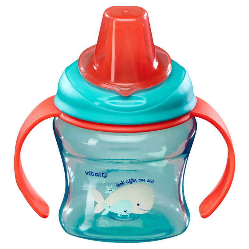 Vital Baby  Hydrate Little Sipper With Removable Handles Pop 190Ml 4 Months+ Vital Baby Yallatoys