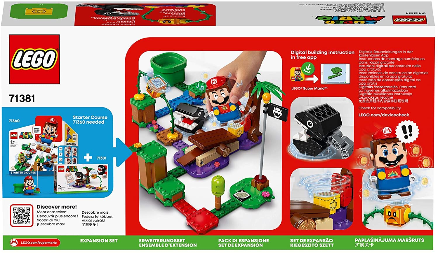 Buy Lego Super Mario Chain Chomp Jungle Encounter Expansion Set | Yallatoys.com