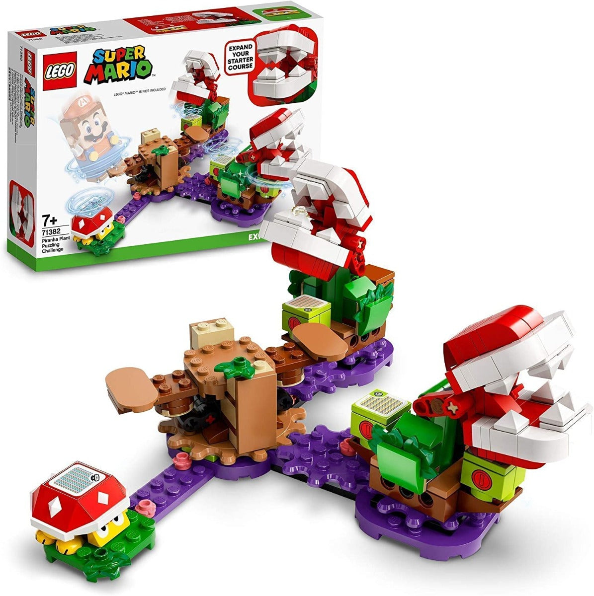Buy Lego Super Mario Piranha Plant Puzzling Challenge Expansion Set | Yallatoys.com