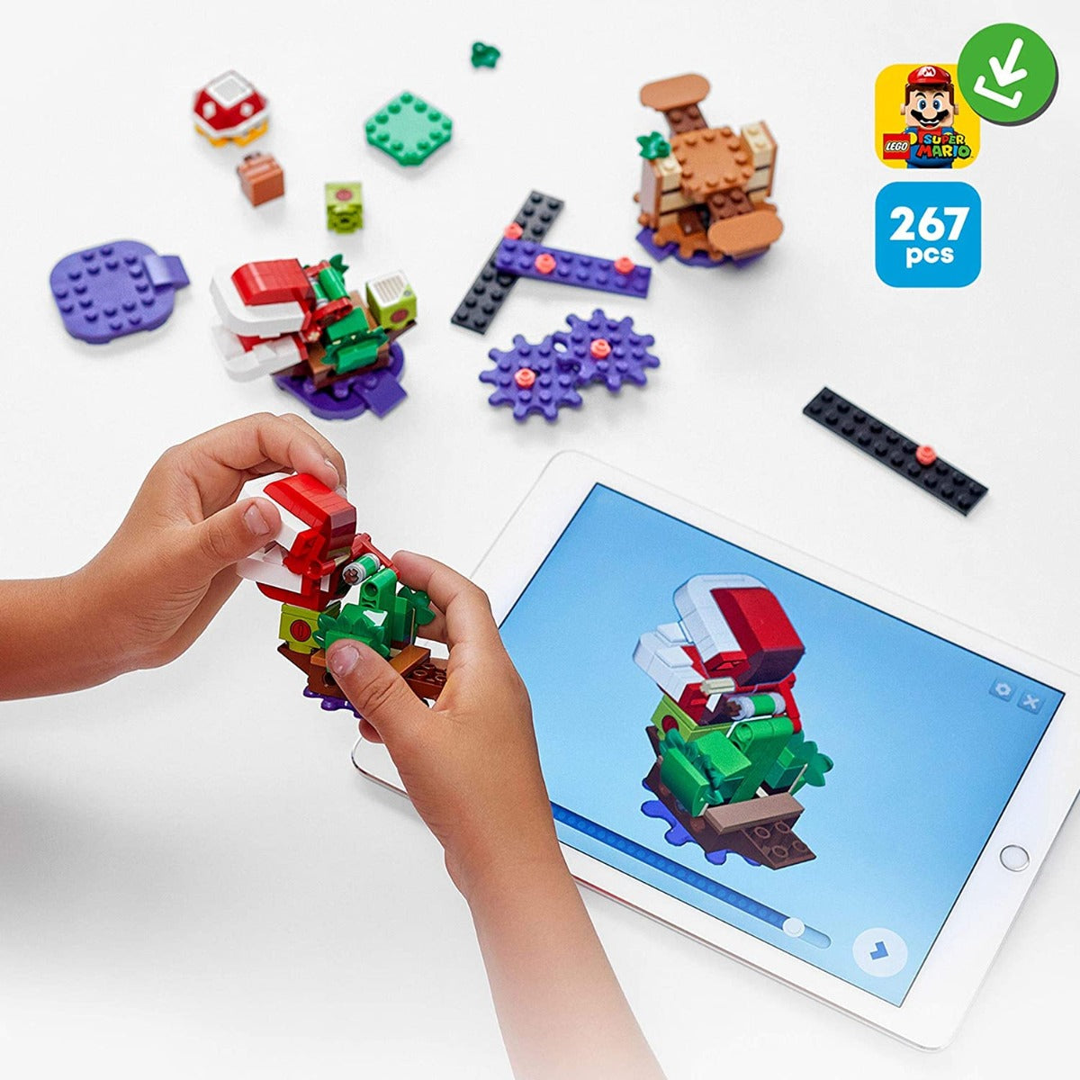 Buy Lego Super Mario Piranha Plant Puzzling Challenge Expansion Set | Yallatoys.com