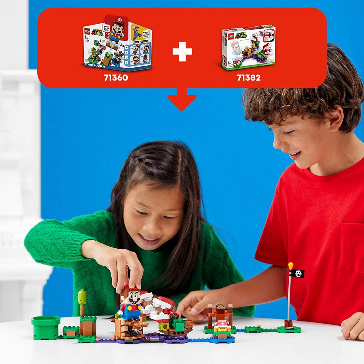 Buy Lego Super Mario Piranha Plant Puzzling Challenge Expansion Set | Yallatoys.com