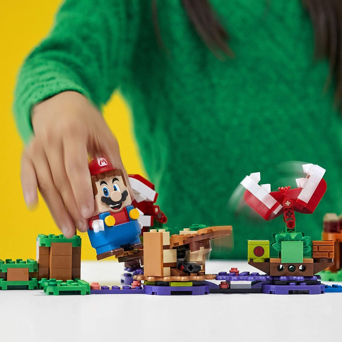 Buy Lego Super Mario Piranha Plant Puzzling Challenge Expansion Set | Yallatoys.com