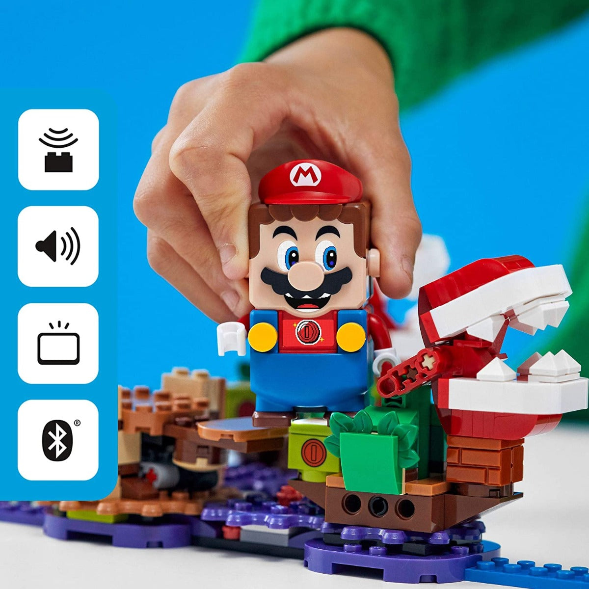 Buy Lego Super Mario Piranha Plant Puzzling Challenge Expansion Set | Yallatoys.com