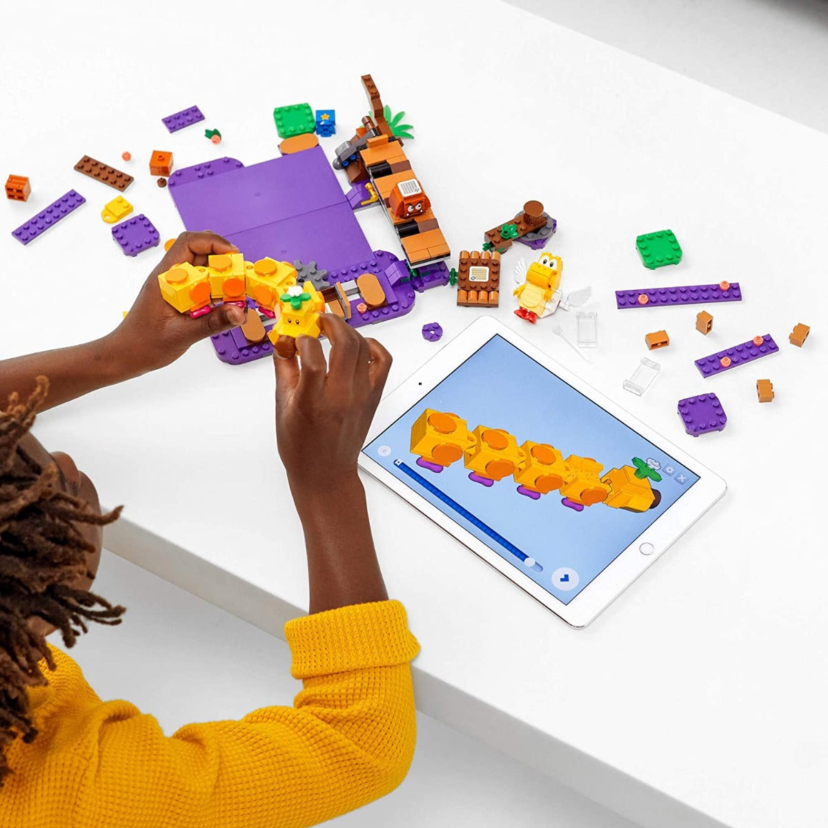 Buy Lego Super Mario Wigglers Poison Swamp Expansion Set | Yallatoys.com