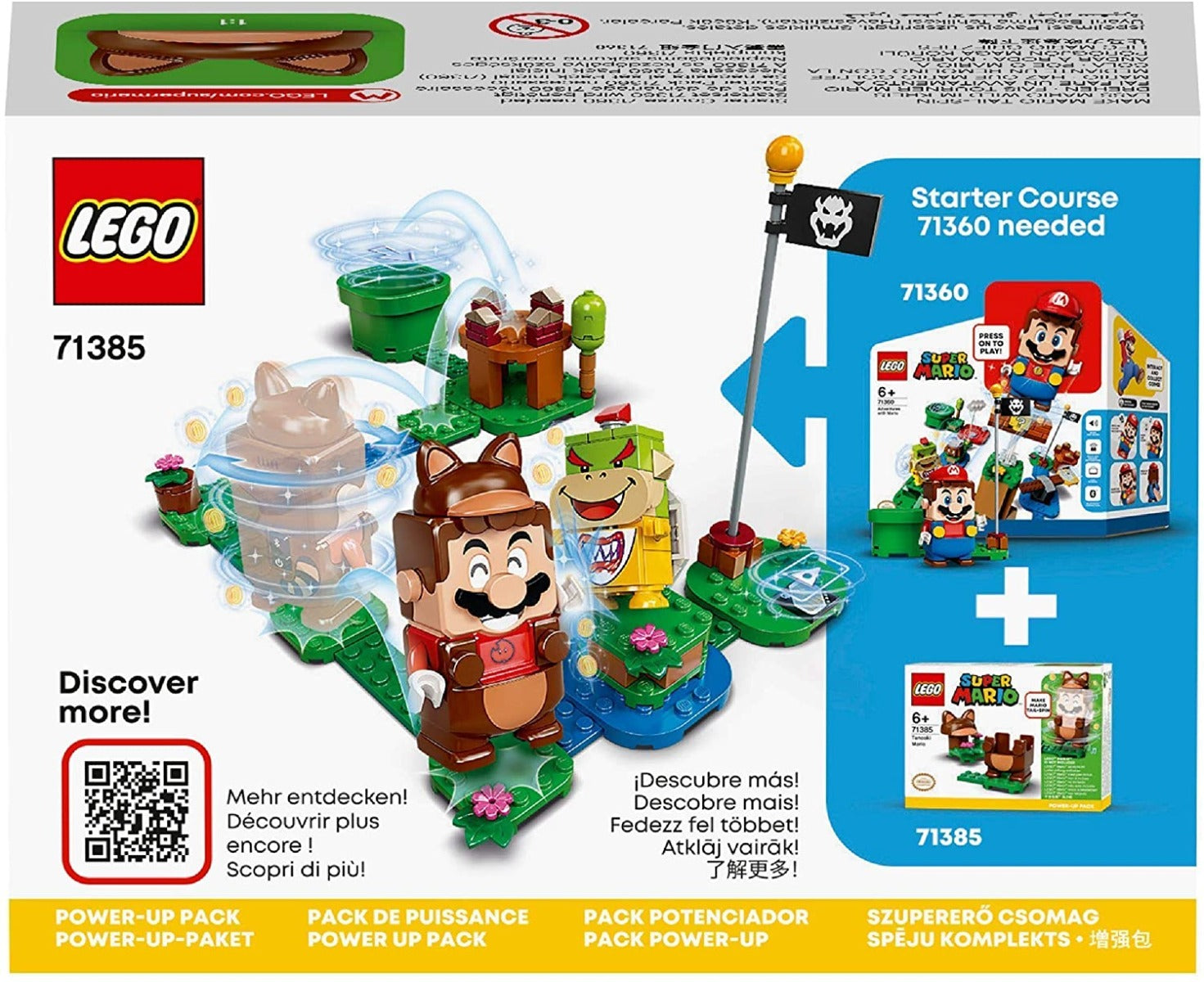 Buy Lego Super Mario Power Up Pack Tanooki | Yallatoys.com