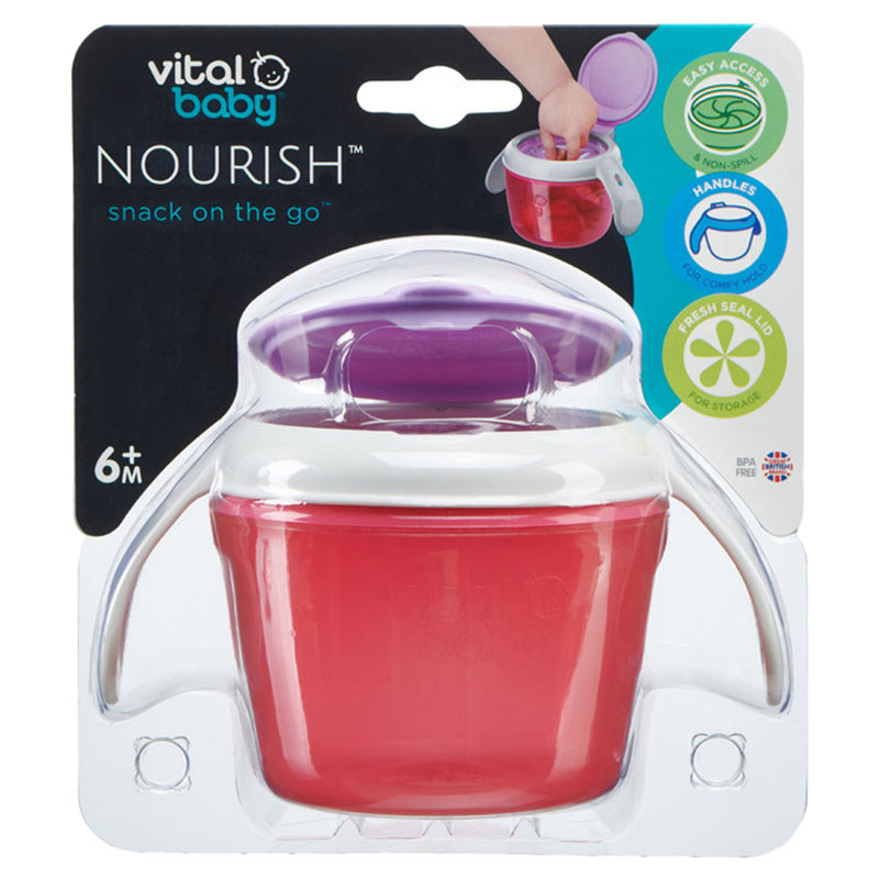 Vital Baby  Nourish Snack On The Go Fizz  6 Months+ Vital Baby Yallatoys