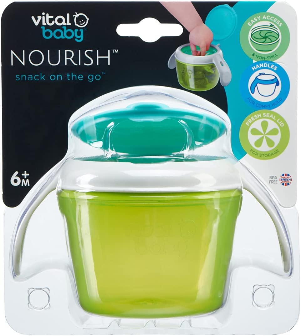Vital Baby  Nourish Snack On The Go Pop 6 Months+ Vital Baby Yallatoys