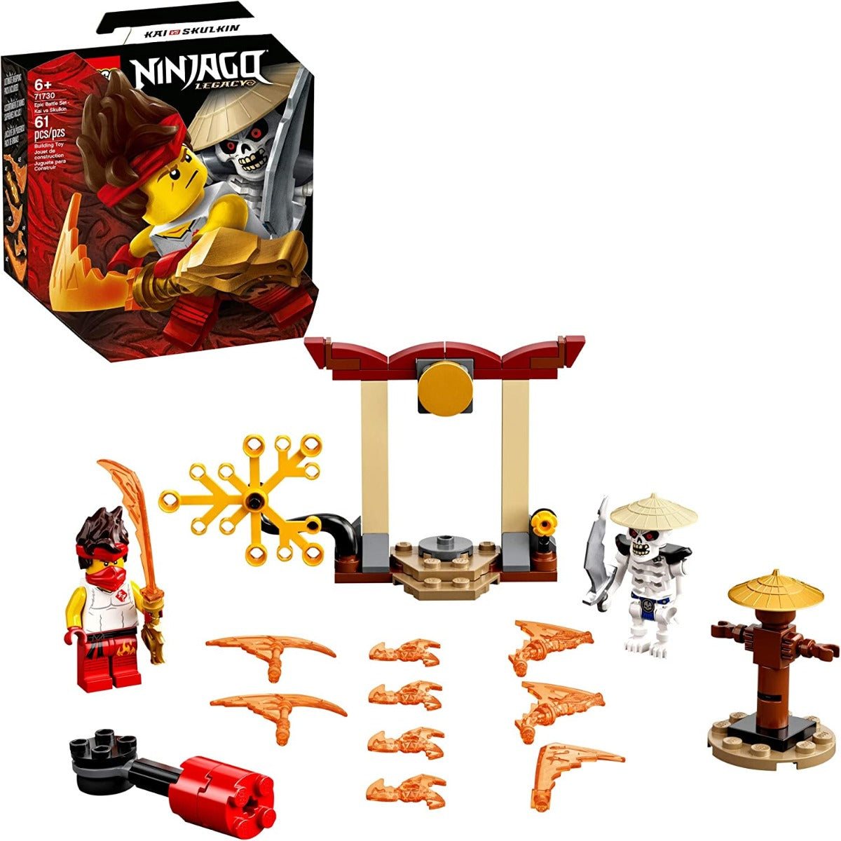 Buy Lego Epic Battle Set Kai vs Skulkin | Yallatoys.com
