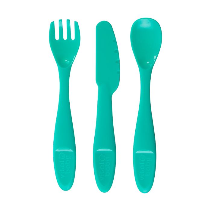 Vital Baby  Nourish Perfectly Simple Cutlery 15Pk  12 Months+ Vital Baby Yallatoys