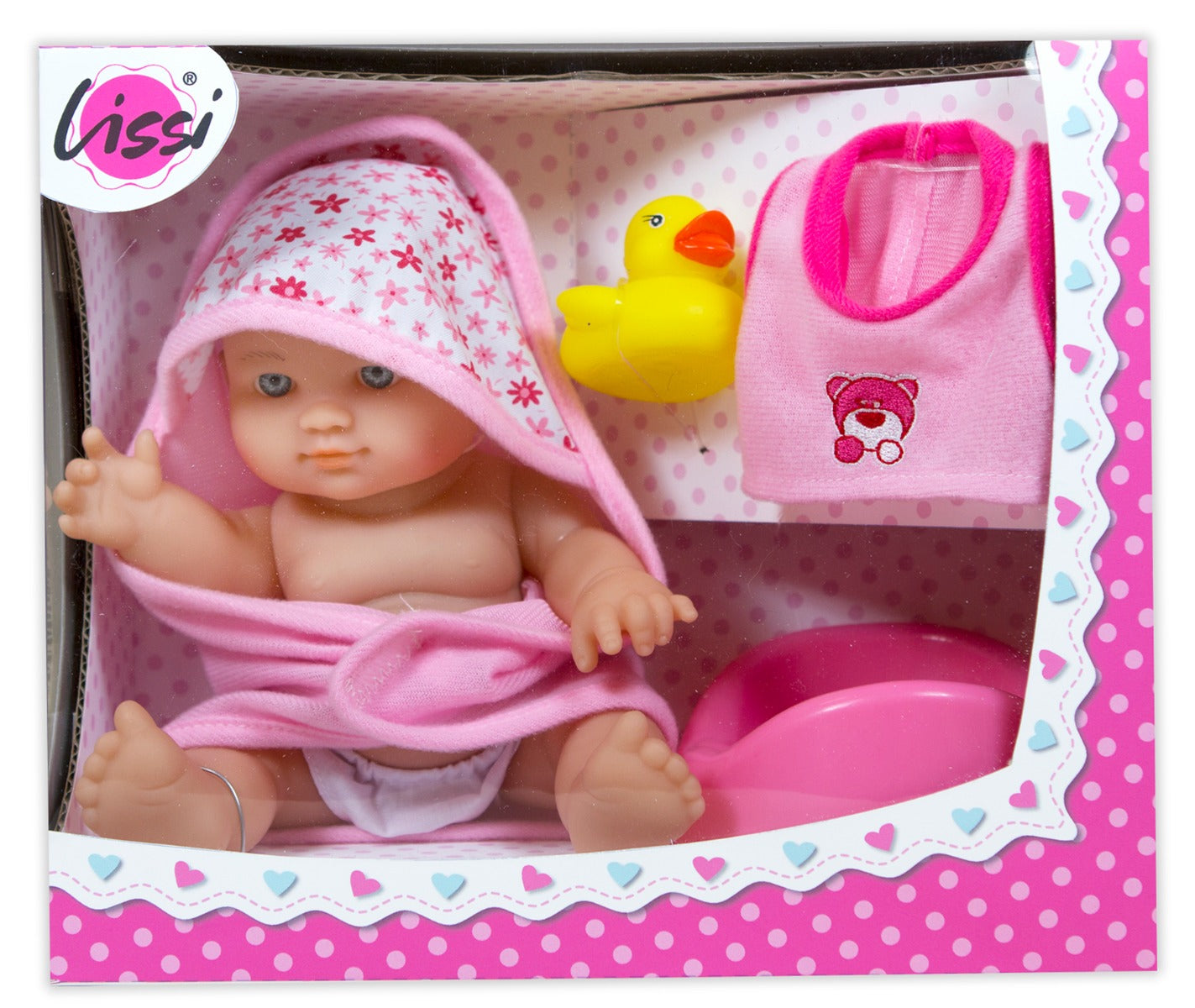 Buy Lissi Dolls 8inch Hard Body Baby Set | Yallatoys.com