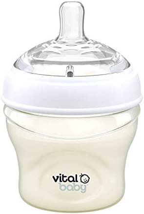 Vital Baby  Nurture Breast Like Feeding Bottles 150Ml 2Pk  0 Months+ Vital Baby Yallatoys