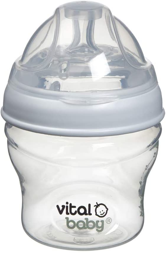 Vital Baby  Nurture Breast Like Feeding Bottles 150Ml 2Pk  0 Months+ Vital Baby Yallatoys