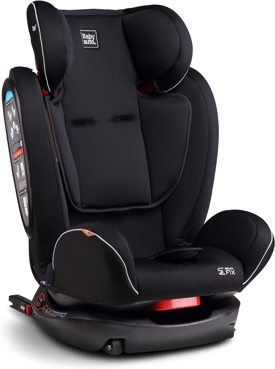 Babyauto Noefix 0123 
(0 12Y  
Car Seat
(Black With Black Base Babyauto Yallatoys