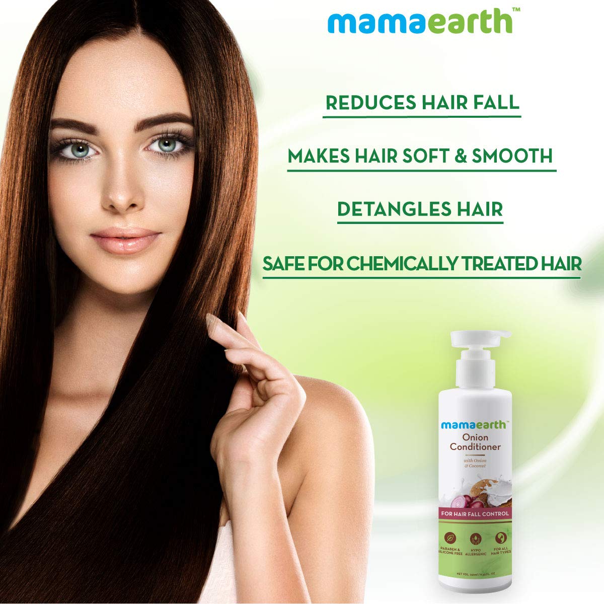 Mamaearth Onion Condtionr For Hair Growth Fall Control Cocont 250 Ml Mamaearth Yallatoys