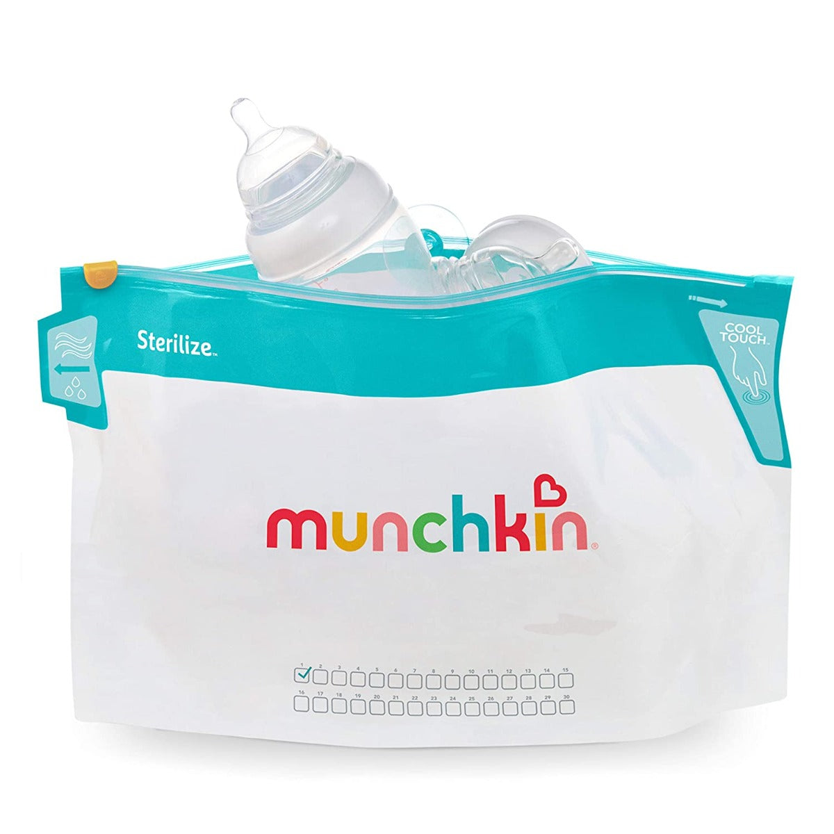 Munchkin - Latch Microwave Steriliser Bags 6pk Munchkin Yallatoys