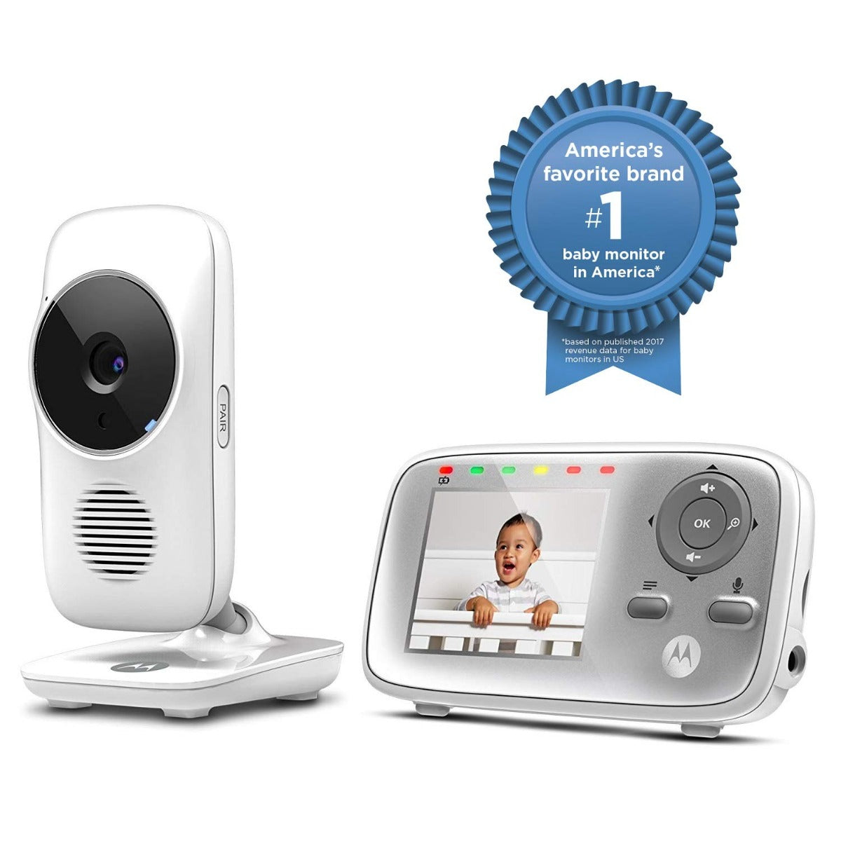 MOTOROLA 2.8 VIDEO BABYMONITOR Motorola Yallatoys