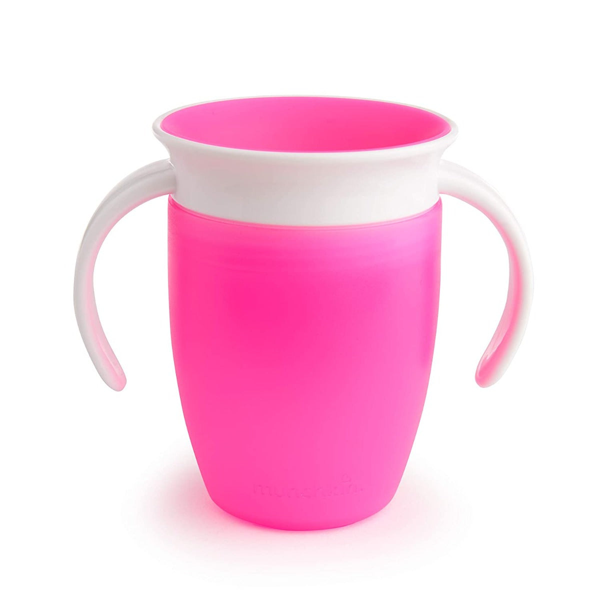 Munchkin  Miracle Trainer Cup With Lid 1Pk 7Oz Pink Munchkin Yallatoys