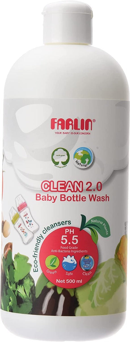 Farlin  Baby Bottle Wash 500Ml Farlin Yallatoys
