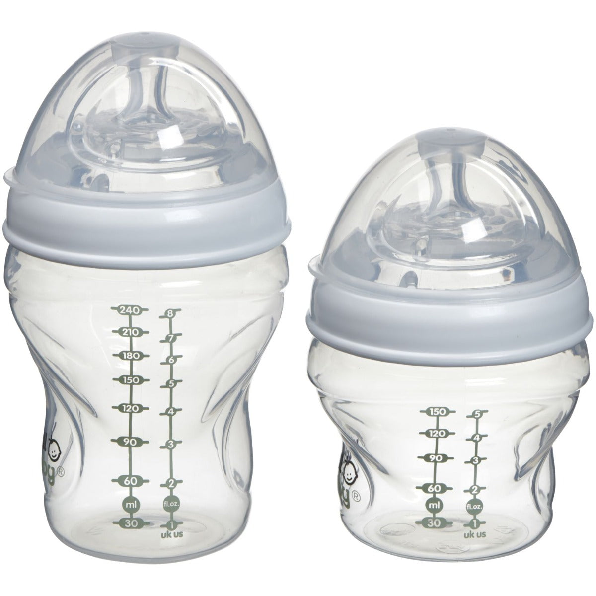 Vital Baby  Nurture Breast Like Feeding Bottles 240Ml 2Pk  0 Months+ Vital Baby Yallatoys