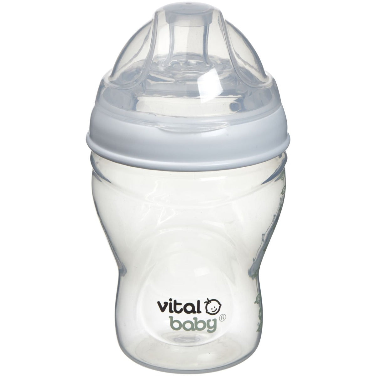 Vital Baby  Nurture Breast Like Feeding Bottles 240Ml 2Pk  0 Months+ Vital Baby Yallatoys