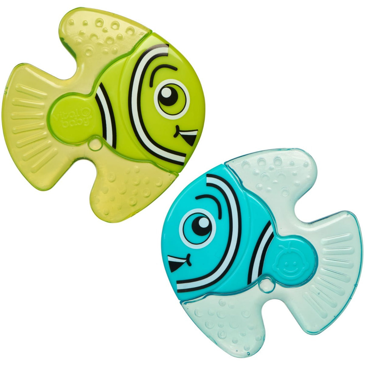Vital Baby  Soothe Fishy Friends Teethers 2Pk  3 Months+ Vital Baby Yallatoys